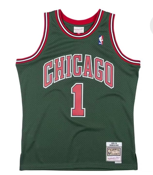 Mitchell & Ness Chicago Bulls 2008-09 Derrick Rose Swingman Jersey