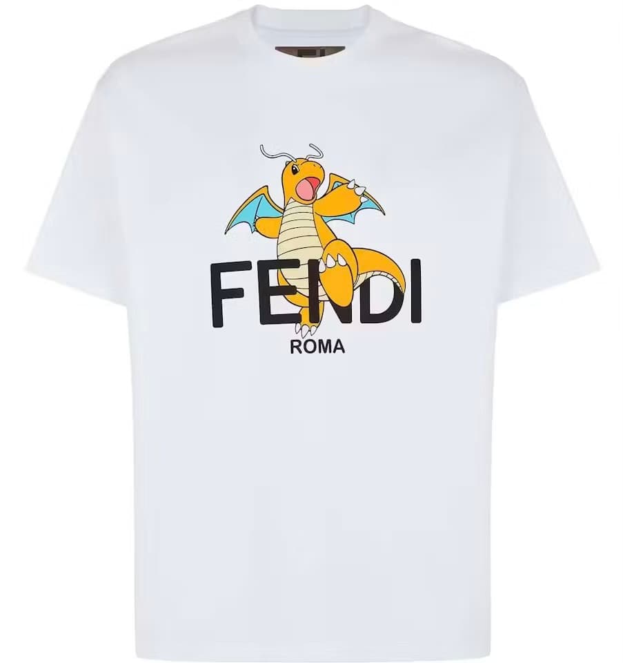 Fendi x FRGMT x Pokemon T-shirt White