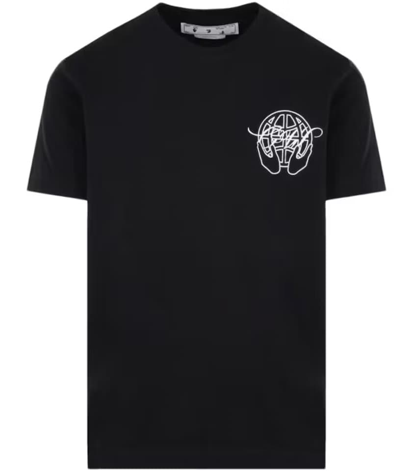 OFF-WHITE Hand Arrow Slim T-shirt Black/White