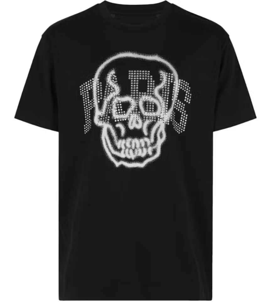 Givenchy Gothic Paris Embellished Oversized T-Shirt Black