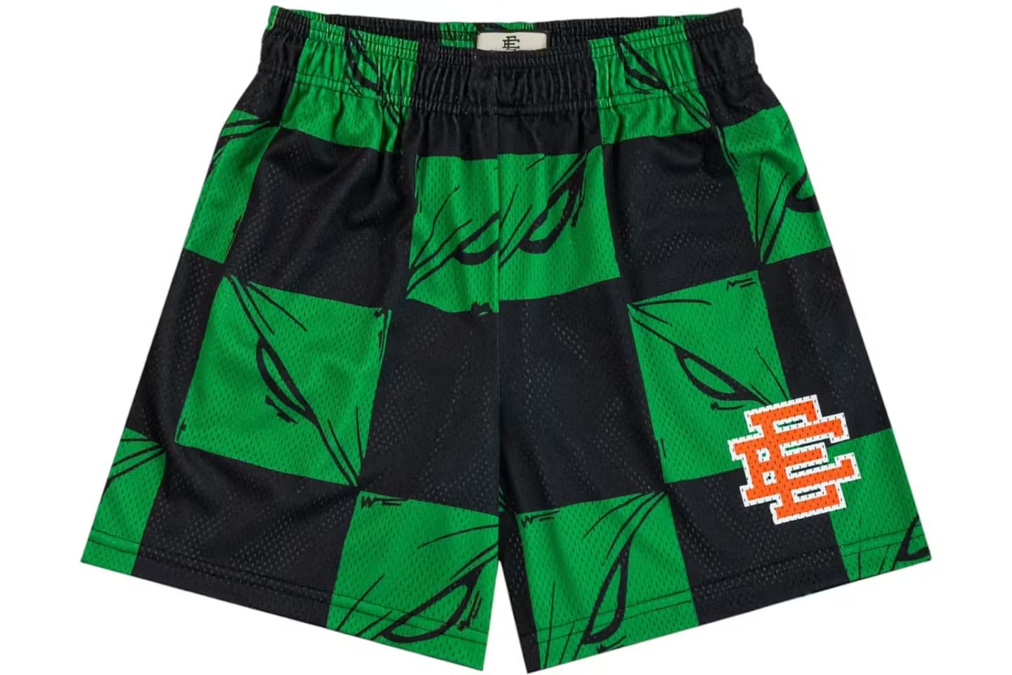 Eric Emanuel x Matty Boy EE Shorts 99 Eyes Slime/Orange
